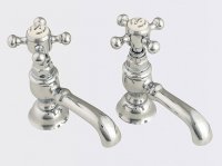 Silverdale Victorian Basin Pillar Taps