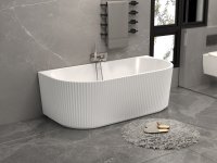 Purity Collection Sophia 1700mm Back to Wall Bath