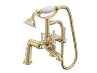 Tavistock Lansdown Bath/Shower Mixer - Brushed Brass