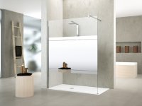 Novellini Kuadra H Mirror Wetroom Panel