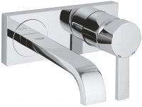 Grohe Allure Two Hole Wall Mounted Basin Mixer
