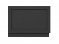 Bayswater Matt Black 800mm End Bath Panel