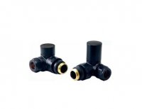 Redroom Corner Round Valve Pack - Black