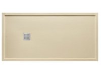 Roca Terran Extra-Slim 1000 x 900 x 36mm Resin Shower Tray - With Frame