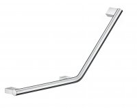 Smedbo Living Right Hand V-Shaped Grab Bar - Chromed Stainless Steel