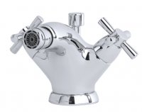 Perrin & Rowe Monobloc Bidet Mixer with Crosshead Handles