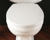 Silverdale Soft Close Toilet Seat - White Acrylic