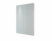 RAK Amethyst 600x800mm Led Illuminated Portrait Mirror - Silvery White