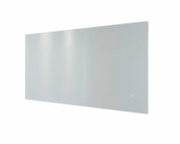 RAK Amethyst 1200x600mm Led Illuminated Landscape Mirror - Silvery White