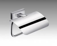 Inda Lea Toilet Roll Holder with Cover - Stock Clearance