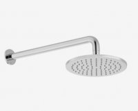 Vado Nebula 200mm Single Function Round Shower Head with Arm