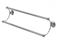 Burlington Bathrooms Chrome Double Towel Rail