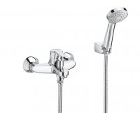 Roca Victoria Wall Mounted Bath Shower Mixer and Kit