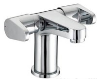 Bristan Quest 2 Handled Basin Mixer with Clicker Waste