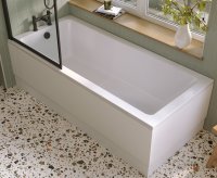 Fortitude Beeston 1700x700mm Heavy Duty Single Ended Bath - White