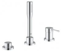 Grohe Essence 3 Hole Single Lever Bath Combination