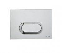Vitra Stainless Steal Loop O Panel Flush Plate - Stock Clearance