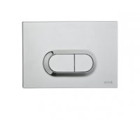Vitra Stainless Steal Loop O Panel Flush Plate