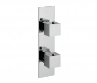 Just Taps Plus Angelo Concealed Shower Valve Dual Handle - Chrome