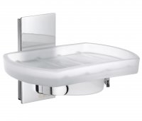 Smedbo Pool Frosted Glass Soap Dish