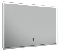 Keuco Royal Lumos 1050 x 735 x 165mm Mirror Cabinet - Anodised Silver