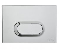 Vitra Matt Chrome Plated Loop O Panel Flush Plate