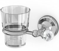 Origins Living Oriental Crystal Tumbler Holder - Chrome