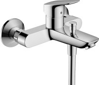 Hansgrohe Logis Single Lever Manual Bath Mixer for Exposed Installation - Chrome