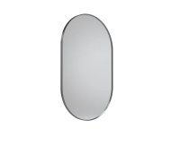Tavistock Verge Pill 500 x 800mm Mirror - Gunmetal