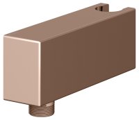 Keuco Wall Outlet for Hand Shower - Brushed Red Gold