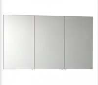 Vitra S50 High Gloss White 120cm Classic Mirror Cabinet