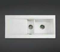 RAK Gourmet Kitchen Sinks Gourmet Dream Sink 1, 1.5 Bowl With Single Reversible Drainer 1010mm