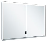 Keuco Royal Lumos 1000 x 735 x 130mm Mirror Cabinet - Anodised Silver