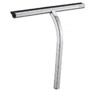Smedbo Sideline Square Shower Squeegee and Self-Adhesive Hook