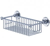 Burlington Bathrooms Chrome Deep Soap Basket