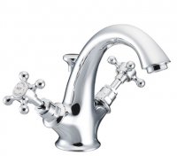 St James Tall Basin Mixer with Pop Up Waste