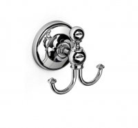 Origins Living Albany Double Robe Hook - Chrome