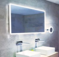 HiB Globe 140 LED Ambient Mirror