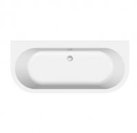 BC SolidBlue Monreale 1700 x 750mm Back To Wall Bath