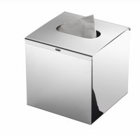 Origins Living Square Tissue Box - Chrome
