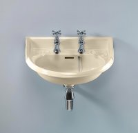 Silverdale Victorian 530mm Cloakroom Basin - Old English White