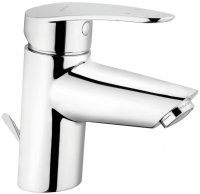 Vitra Dynamic S Monobloc Basin Mixer with Pop-up Waste