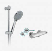 Vado Celsius Exposed Thermostatic Shower Package