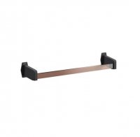 Origins Living Luce Towel Rail - 500mm Wide - Black/Bronze