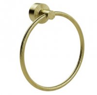 Miller Bond Brass Towel Ring