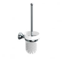 Origins Living Genoa Toilet Brush & Holder Set - Chrome