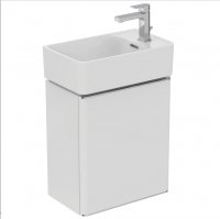 Ideal Standard Strada II 450mm Wall Hung White Gloss Right Hand Guest Washbasin Unit