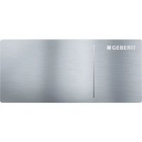 Geberit Omega 70 Brushed Stainless Steel Dual Flush Plate