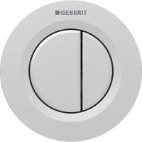 Geberit Type 01 Matt Chrome Dual Flush Button