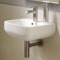 RAK Series 600 40cm 1 Tap Hole Wall Hung Hand Basin